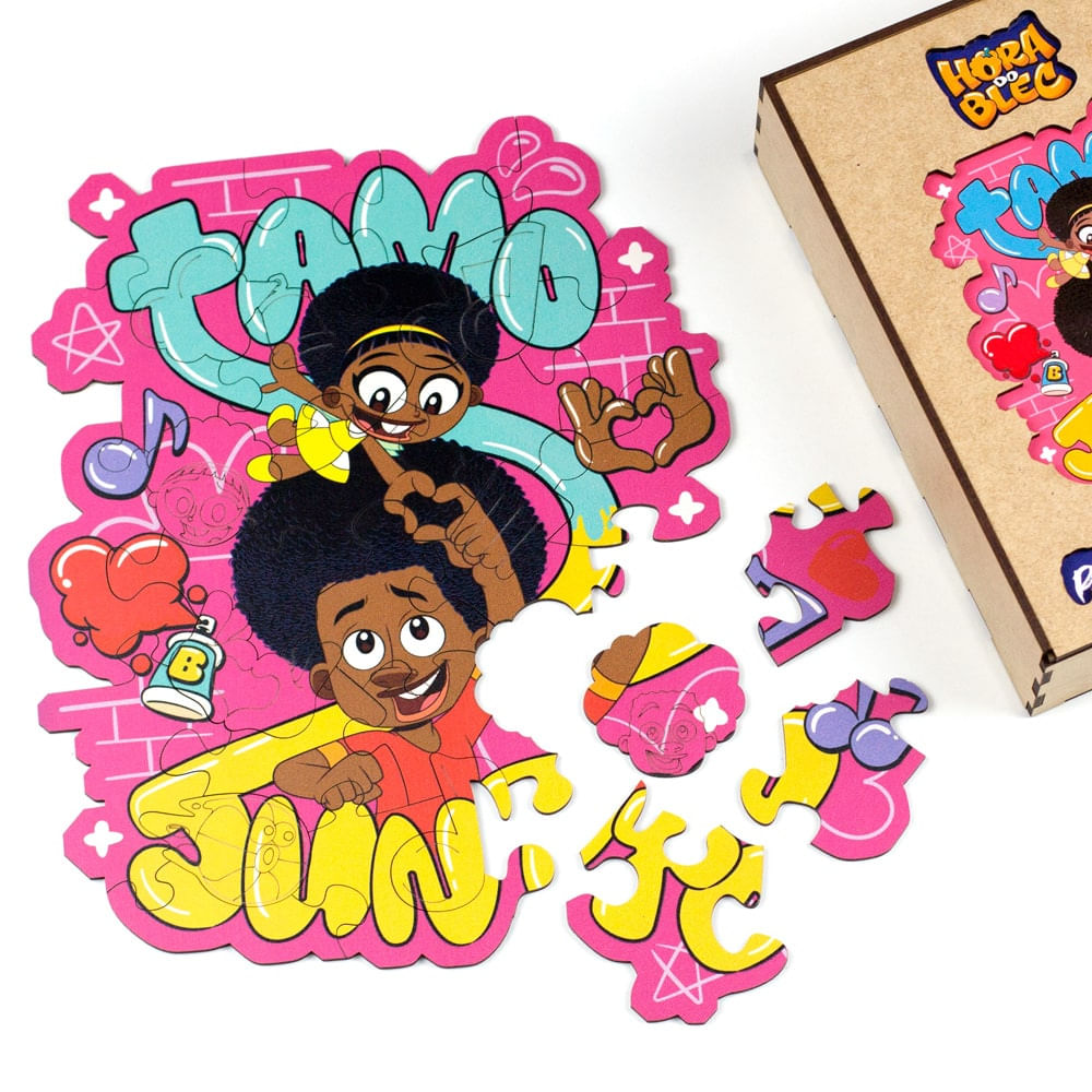 Quebra-Cabeça Hora do Blec Tamo Junto - Ri Happy