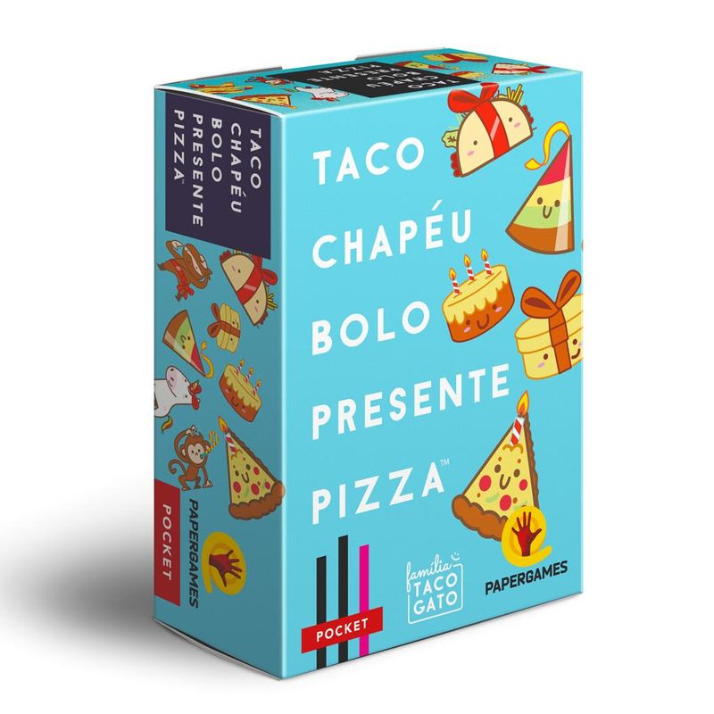 Jogo-de-Cartas---Taco-Chapeu-Bolo-Presente-Pizza---De-02-a-08-Jogadores---Papergames-0