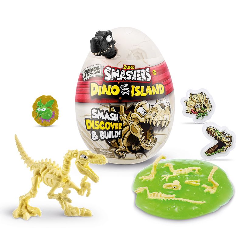 Conjunto-de-Figuras---Smashers-Dino-Island---Piratas-Pequeno---Surpresa---Fun-2