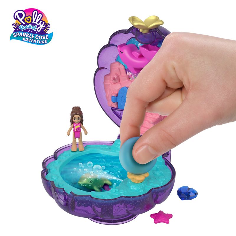 Mini-Boneca-E-Acessorios---Polly-Pocket---Estojo-De-Concha---Morada-Bahia-Magica---Sortida---Mattel-10