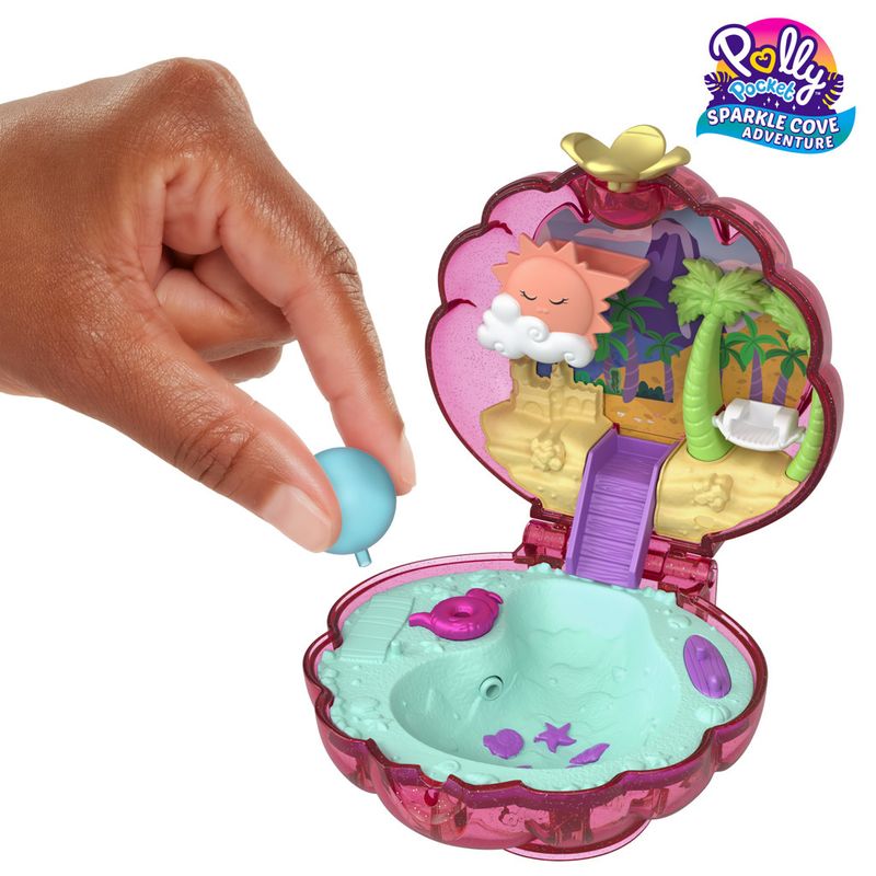 Mini-Boneca-E-Acessorios---Polly-Pocket---Estojo-De-Concha---Morada-Bahia-Magica---Sortida---Mattel-15