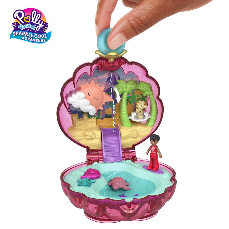 Mini-Boneca-E-Acessorios---Polly-Pocket---Estojo-De-Concha---Morada-Bahia-Magica---Sortida---Mattel-16