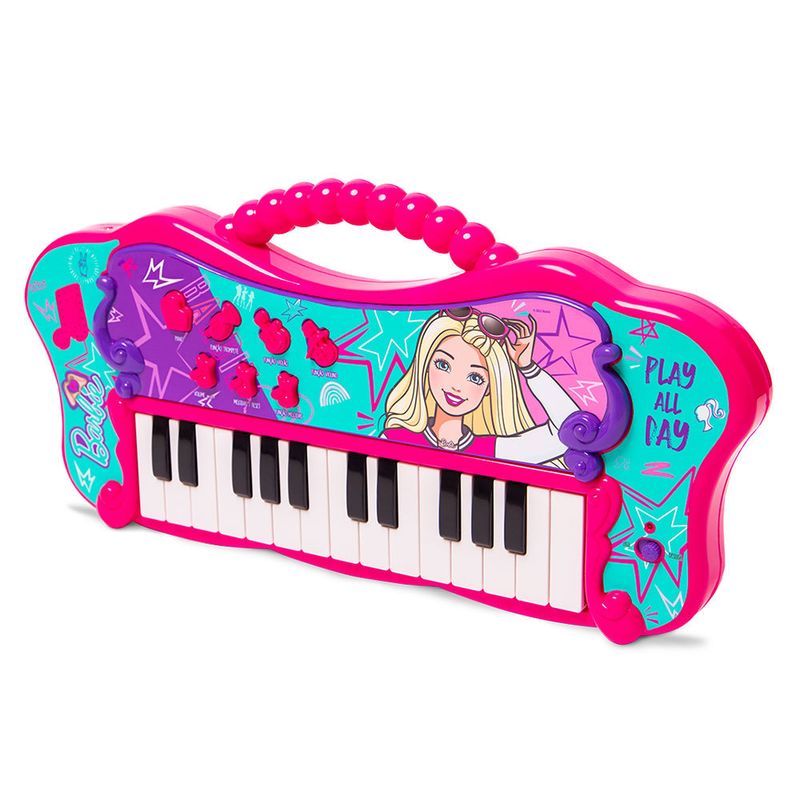 Teclado---Barbie---Fabuloso---Musical---Sortido---Fun-3