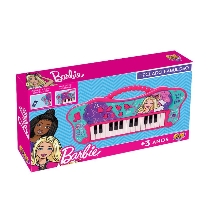 Teclado---Barbie---Fabuloso---Musical---Sortido---Fun-6