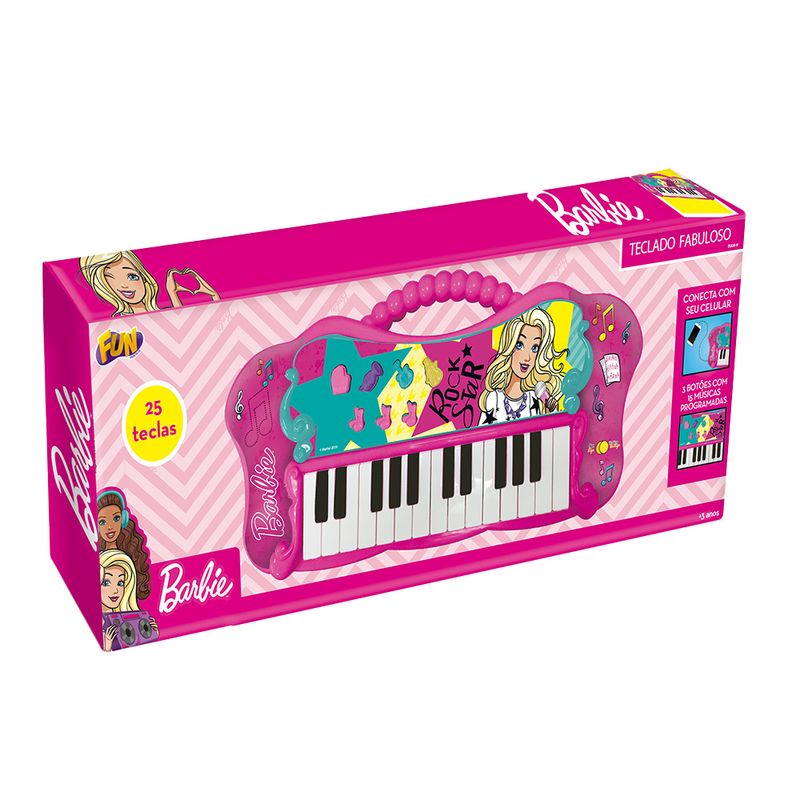 Teclado---Barbie---Fabuloso---Musical---Sortido---Fun-7