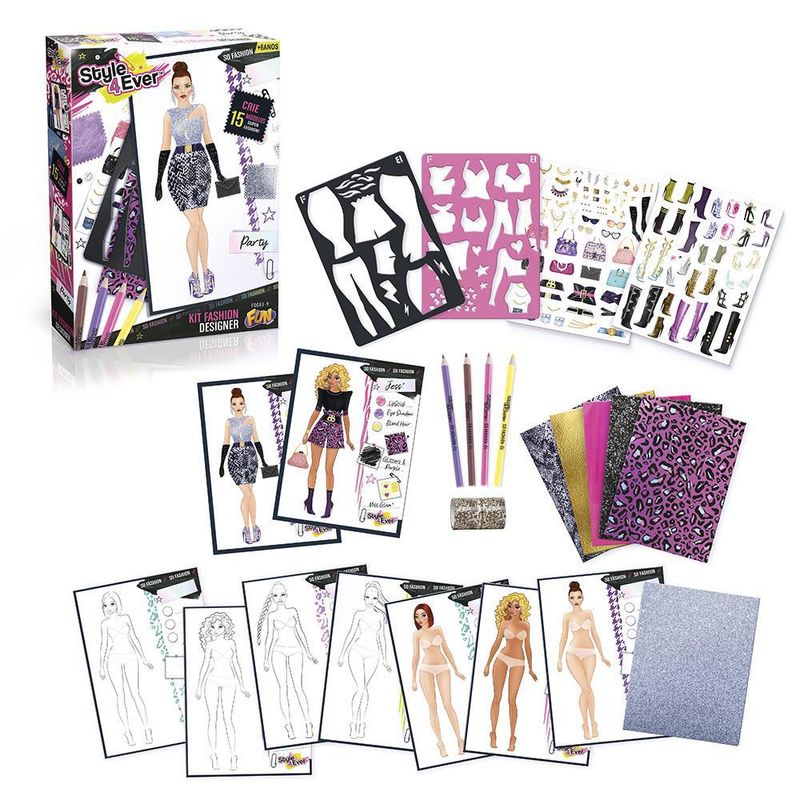 Conjunto-de-Artes---Style-4-Ever---Designer-Fashionista---Sortido---Fun-16