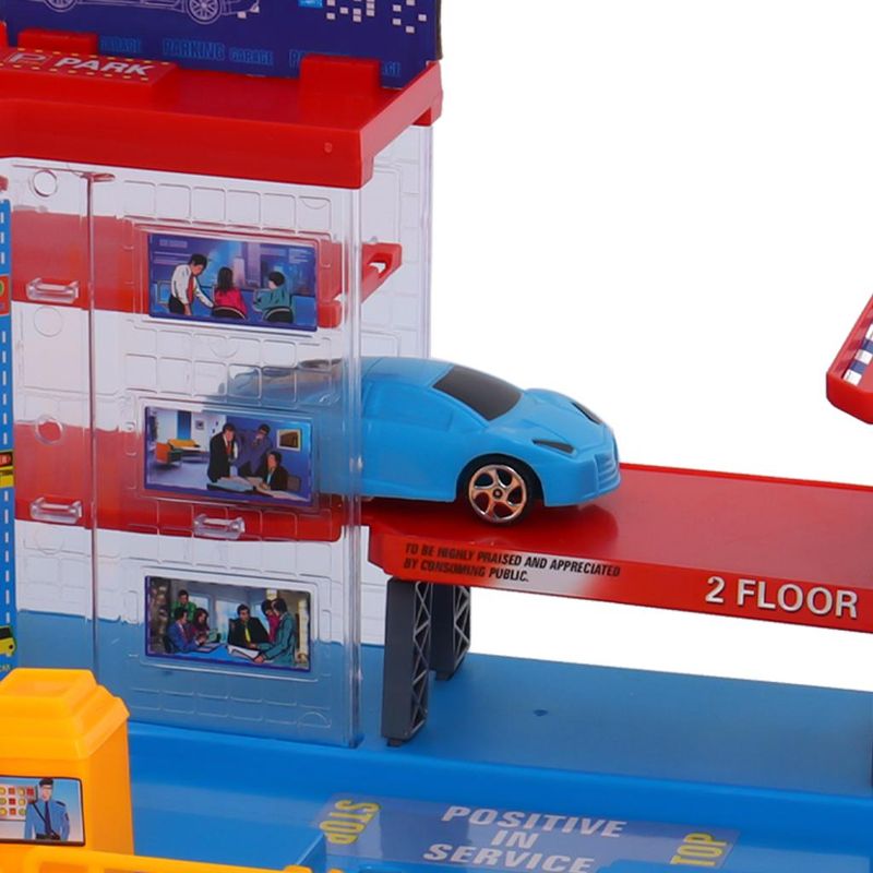 Mini-Veiculos-e-Acessorios---Posto-Implacavel---Pista-com-Carrinhos-Sortidos---FanFun--4
