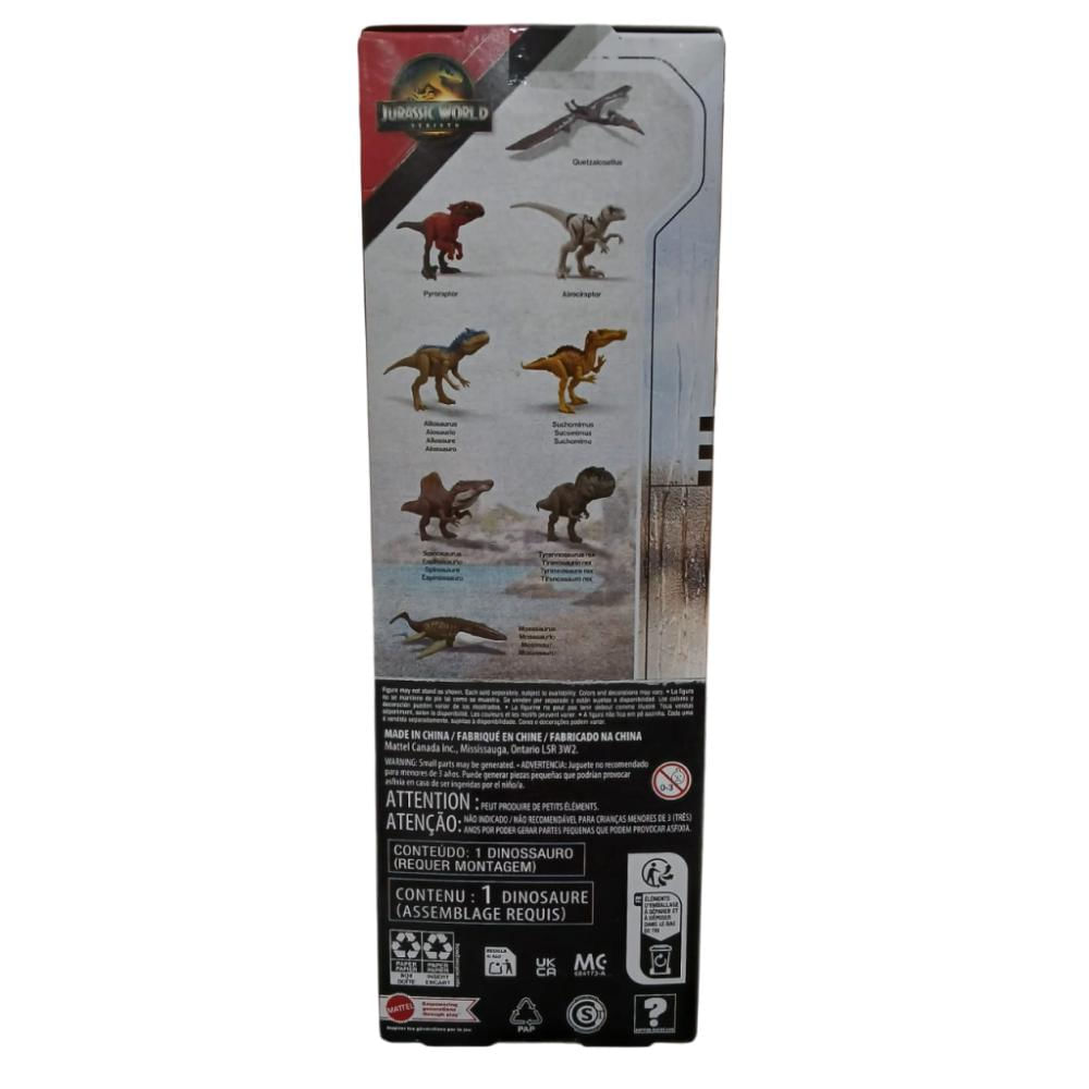 Pyroraptor Jurassic World Rebirth - Mattel JGC04-JGC09 - Ri Happy