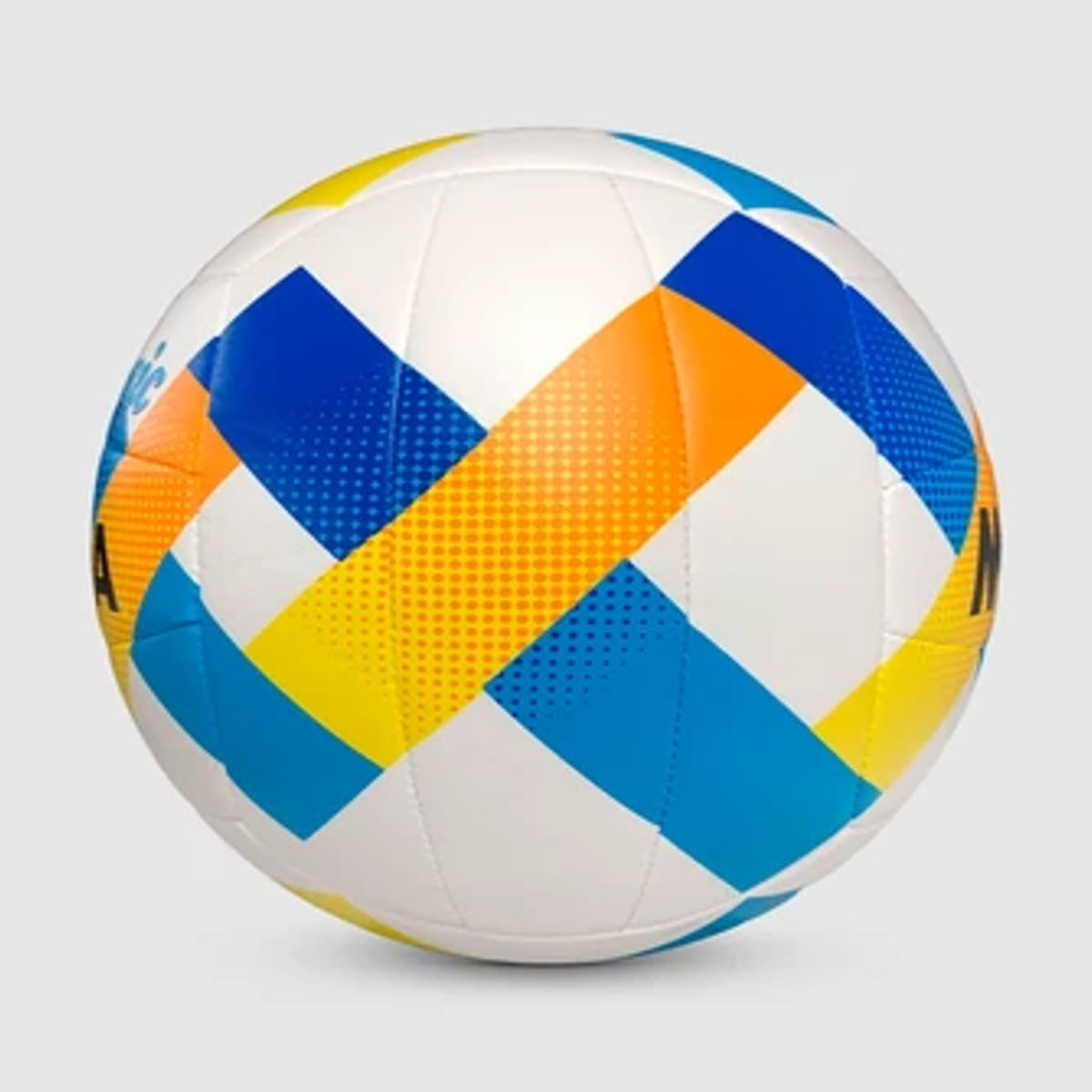 Bola de Vôlei de Praia Mikasa BV543-Y Branco, Amarelo e Azul - Ri