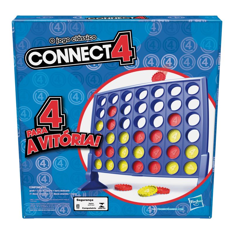 Jogo-De-Tabuleiro---Connect-4-Grid---Hasbro-4