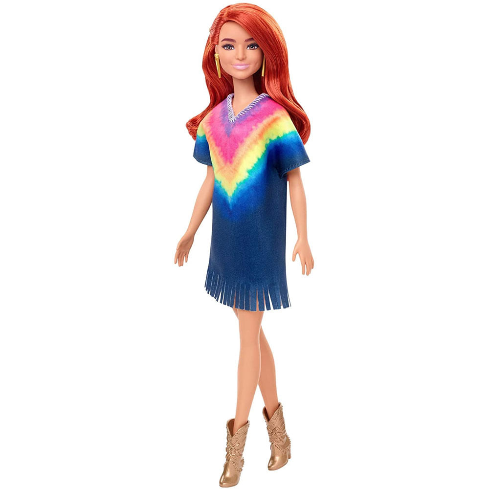 Boneca Barbie Fashion (Ruiva) - Mattel - Toyshow Tudo de Marvel DC