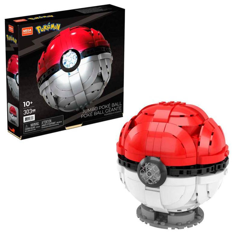Blocos-De-Montar---Mattel---Mega-Blocks---Pokebola-Gigante---303-Pecas-0