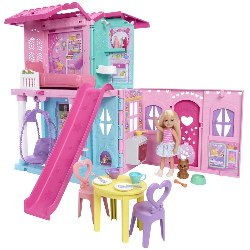 Playset---Barbie---Casa-De-Bonecas-Transformavel-Da-Chelsea---Mattel-0