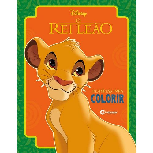 Livro para Colorir - Disney - Rei Leão - Histórias para Colorir - Culturama