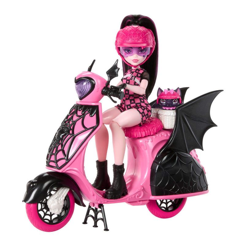 Boneca---Monster-High---Draculaura-Com-Scooter---Mattel-2