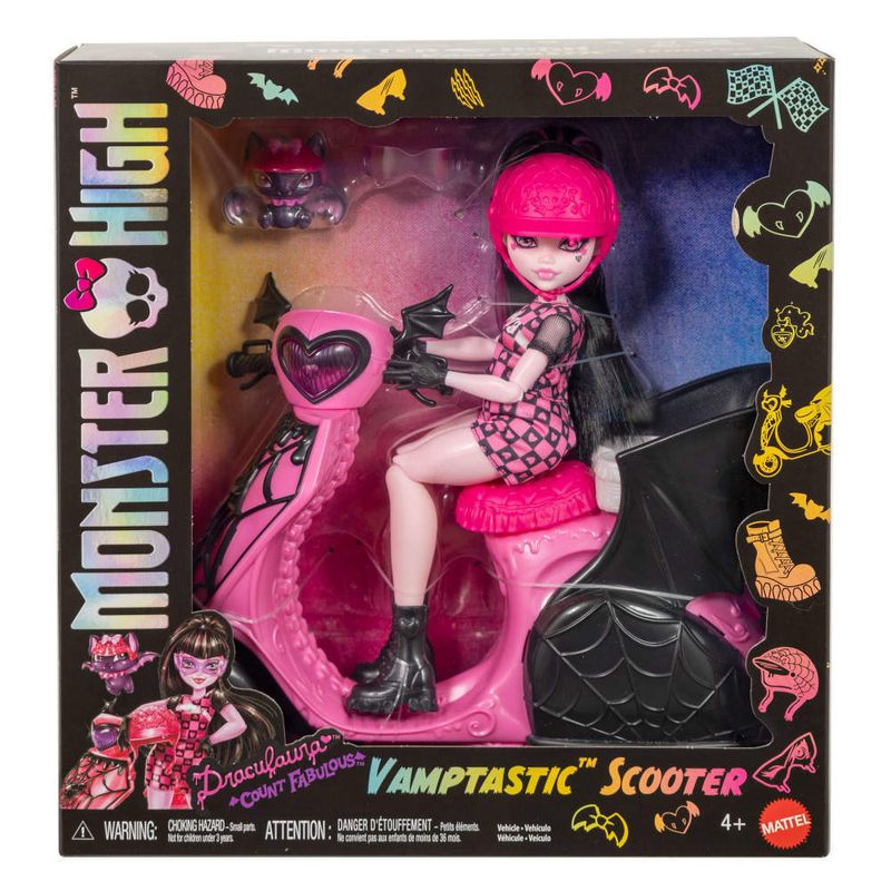 Boneca---Monster-High---Draculaura-Com-Scooter---Mattel-6