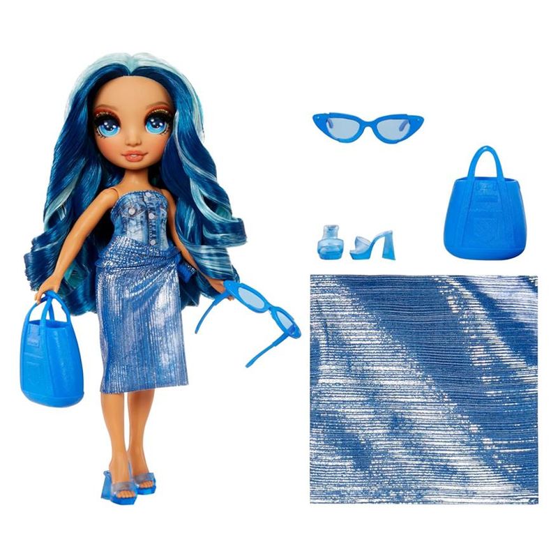Boneca-Articulada---Rainbow-High---Swim-Style---Fashion-Doll---Skyler---Azul---MCassab-0