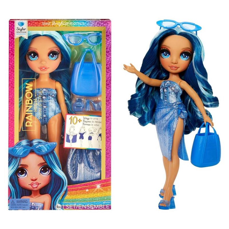 Boneca-Articulada---Rainbow-High---Swim-Style---Fashion-Doll---Skyler---Azul---MCassab-1