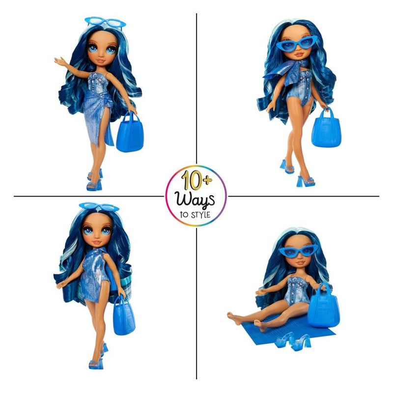 Boneca-Articulada---Rainbow-High---Swim-Style---Fashion-Doll---Skyler---Azul---MCassab-2