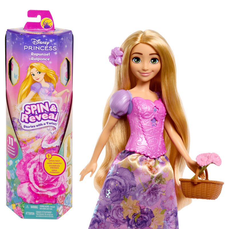 Boneca-Articulada---Disney---Enrolados---Rapunzel-Spin-And-Reveal-Flores---Mattel-2