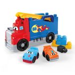 Blocos-De-Montar---Fisher-Price----Mega-Bloks---Caminhao-De-Corridas---19-Pecas---0