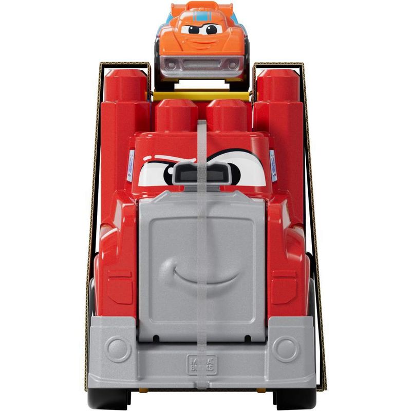 Blocos-De-Montar---Fisher-Price----Mega-Bloks---Caminhao-De-Corridas---19-Pecas---1
