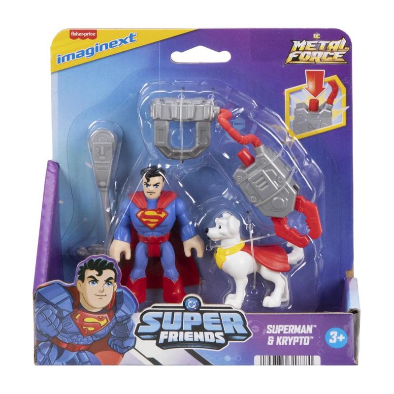 Boneco-De-Acao---Dc---Imaginext---Super-Friends---Metal-Force---Fisher-Price-7