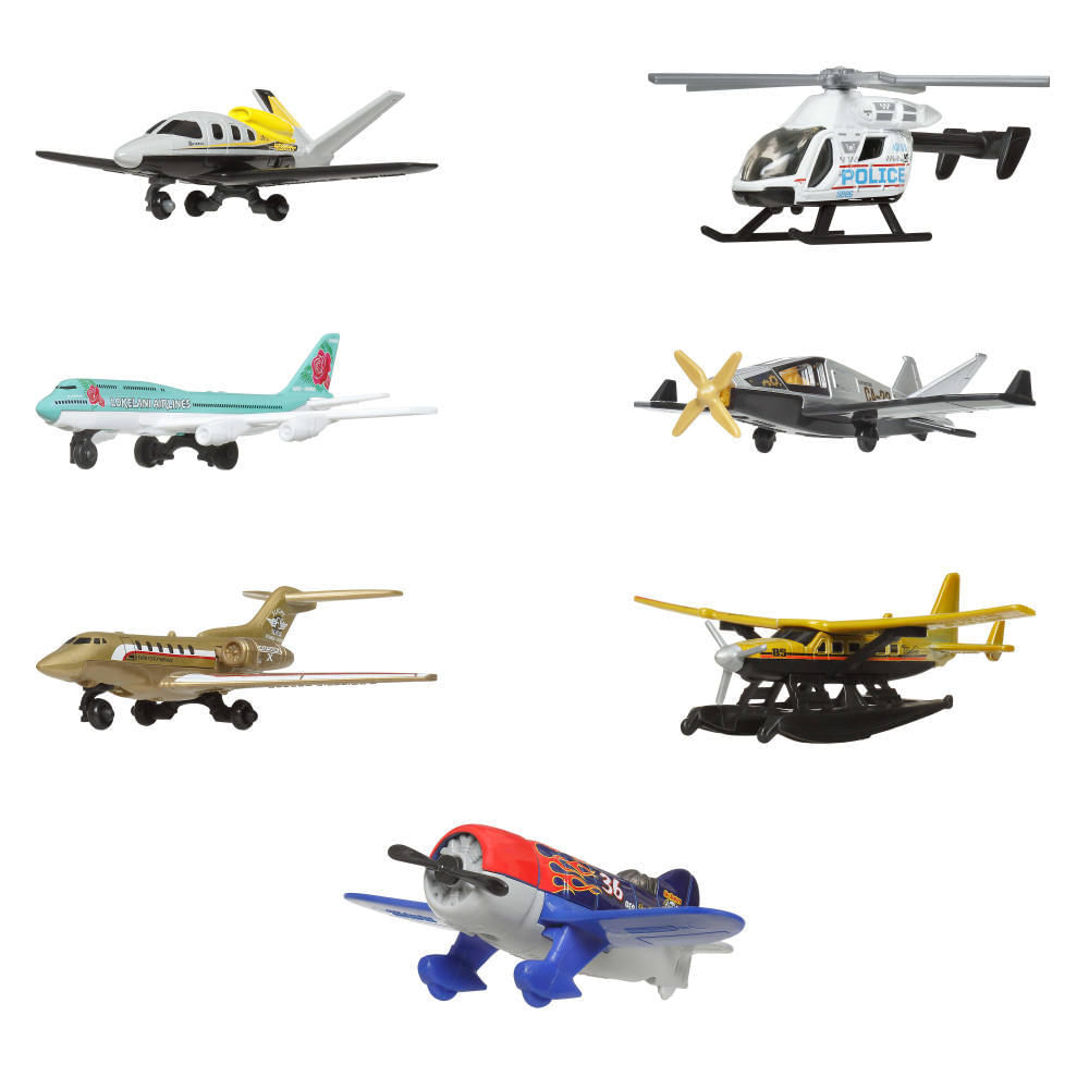Mini Avião - Matchbox - Skybusters - Mattel - Modelos Unitários Sortidos