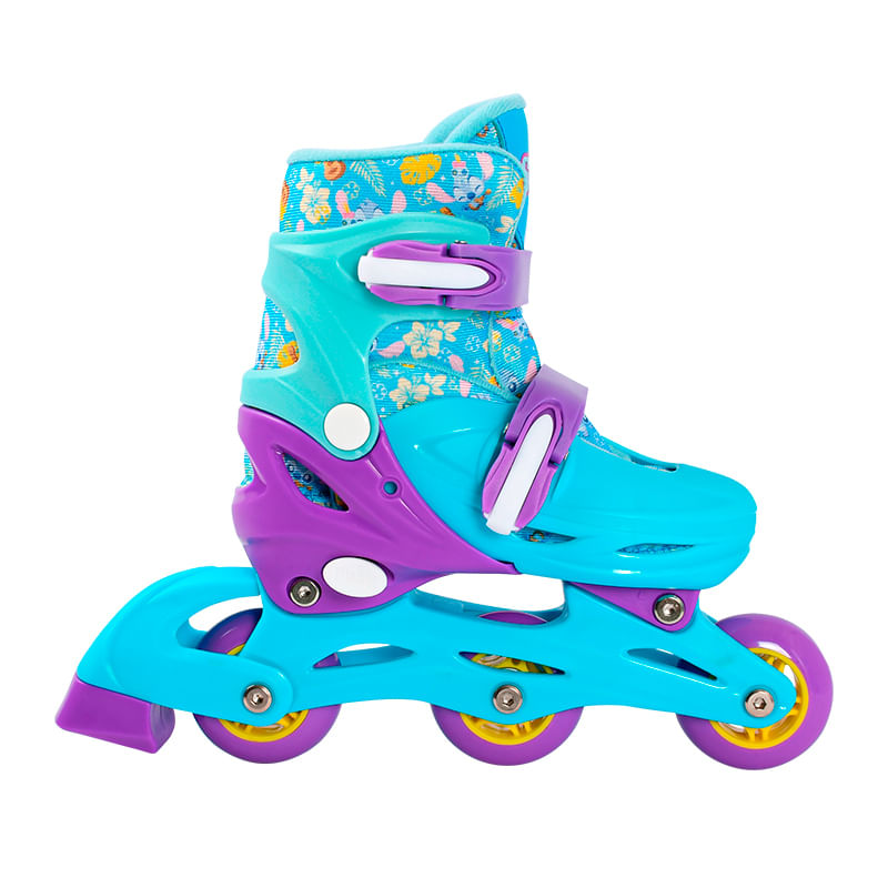 Conjunto-De-Patins-Com-Protecao---Disney---Stitch---Inline-E-Triline---BbrToys-0