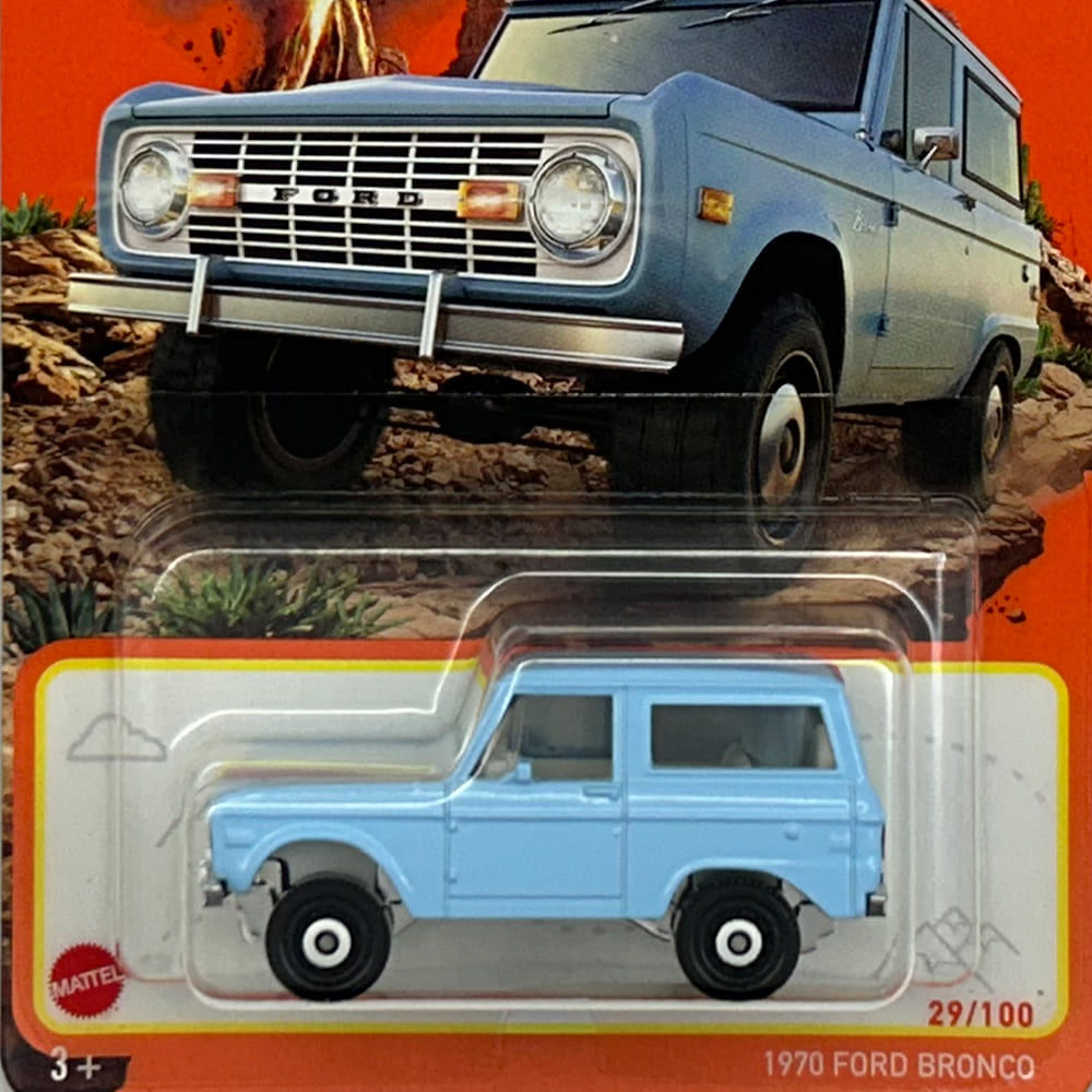 Miniatura Carro 1970 Ford Bronco 1:64 Matchbox - Ri Happy