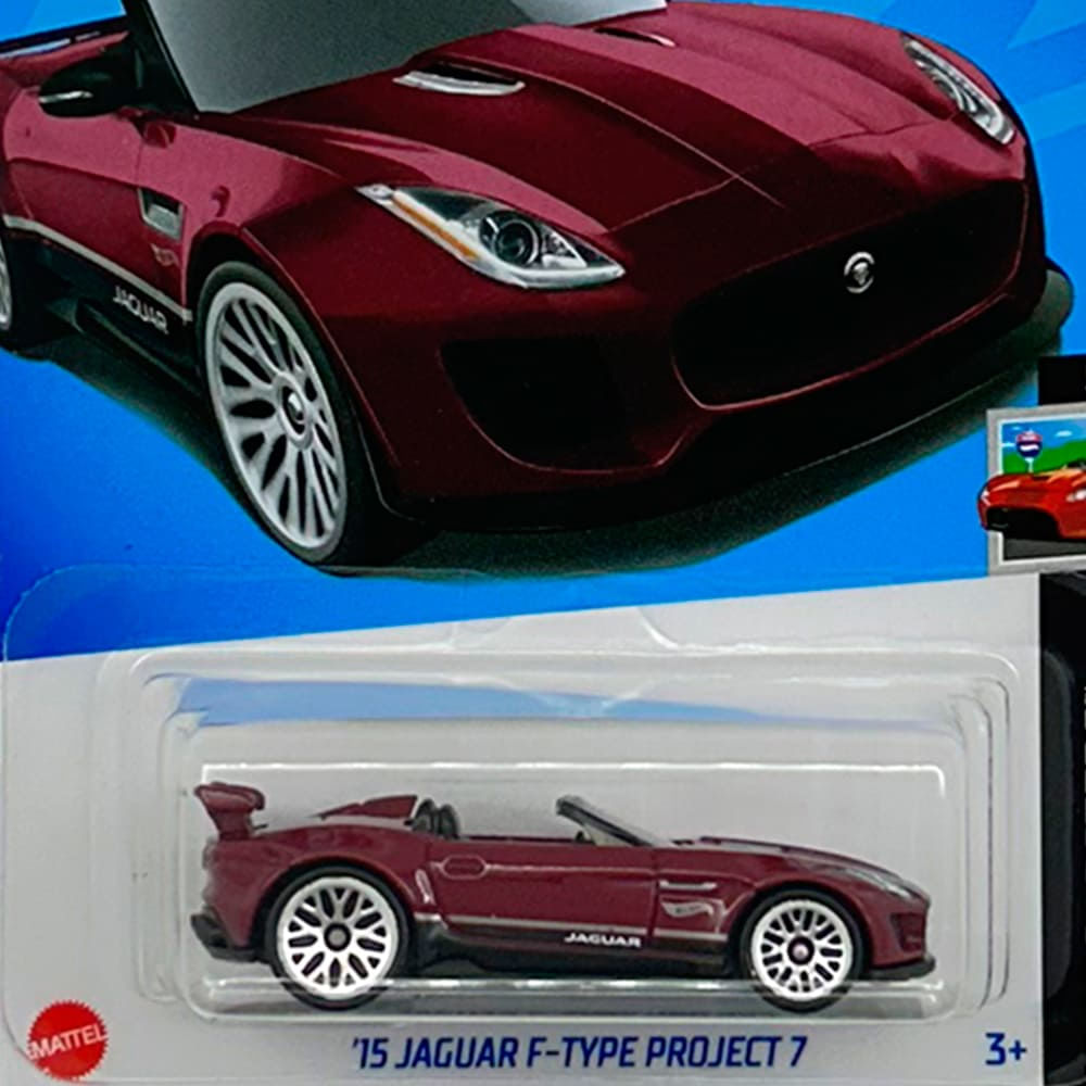 Miniatura Carro ? Jaguar F-Type Project 7 1:64 Hot Wheels - Ri Happy
