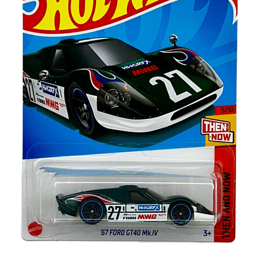Miniatura Carro ? Ford GT40 MK.IV 1:64 Hot Wheels - Ri Happy