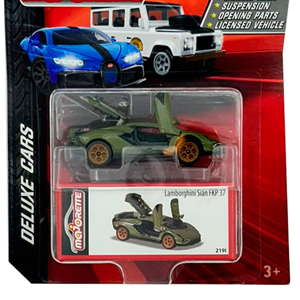 新商品!!Majorette Lamborghini ミニカーセット Miniatura Carro Lamborghini Sián FKP 37 1:64 Majorette - Ri Happy