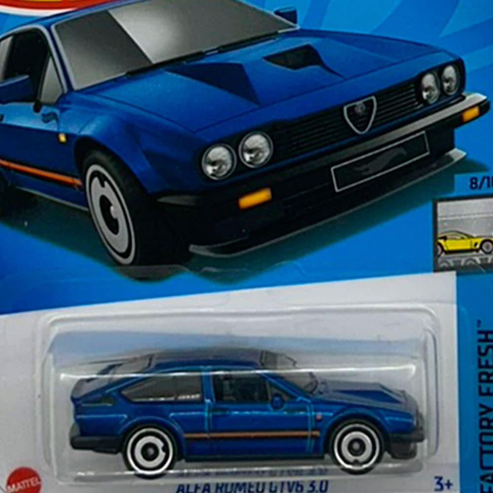 Miniatura Carro Alfa Romeo GTV6 3.0 1:64 Hot Wheels - Ri Happy