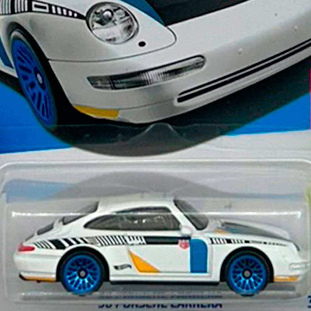 Hot Wheels 1998 Porsche Carrera 1/64 Scale Collector Car #829 - Vintage Diecast Model