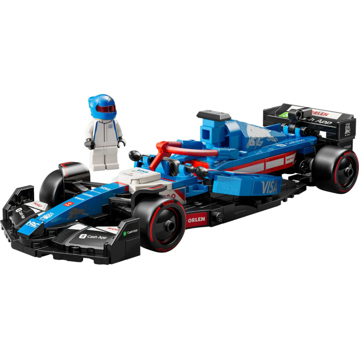 Lego F1 Visa Cash App RB VCARB 01 Speed Champions 248 Peças - Ri Happy
