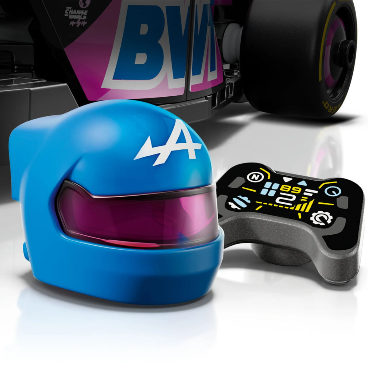 Lego F1 BWT Alpine Team A524 Speed Champions 258 Peças 77248 - Ri