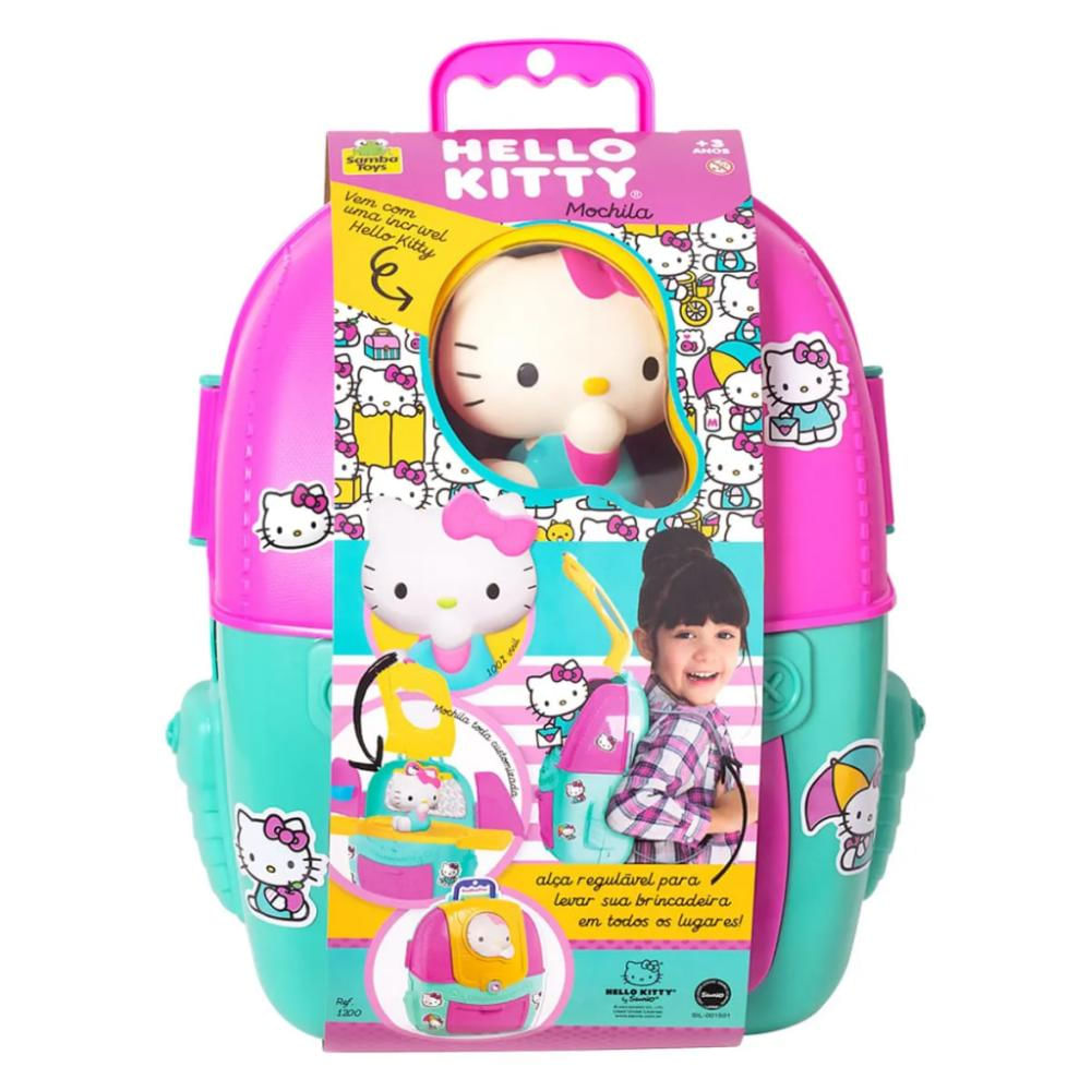 Kitty Mochila Hello Kitty - Samba Toys 1200 - Ri Happy