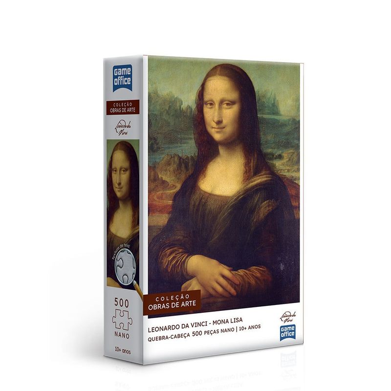 Quebra-Cabeca---Leonardo-da-Vinci---Mona-Lisa---500-Pecas-Nano---Toyster-0