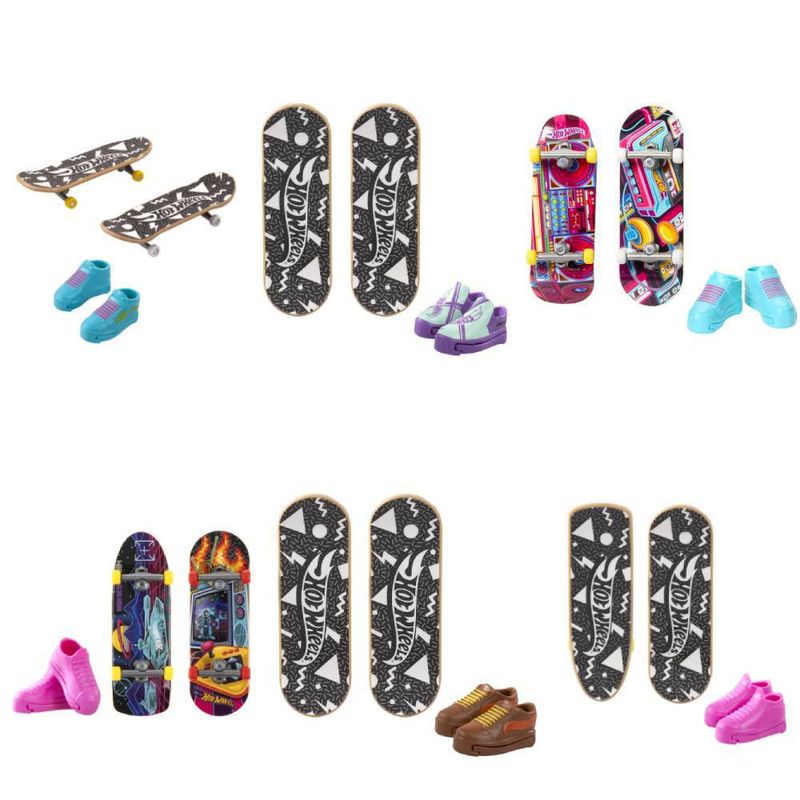 Skate-De-Dedo-Com-Tenis---Hot-Wheels---Sortido---Mattel-0