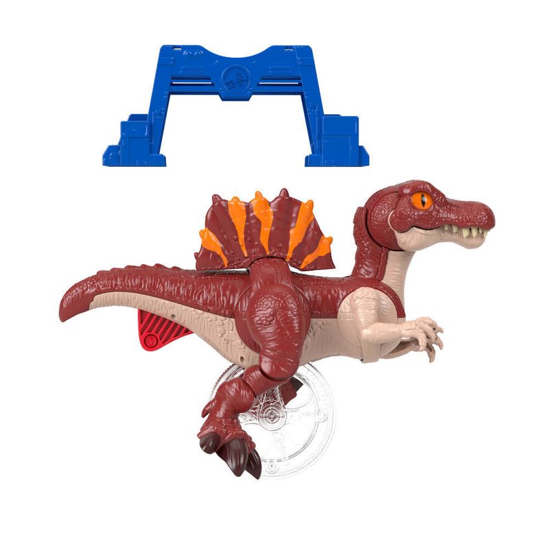 Figura-De-Acao---Imaginext---Jurassic-World---Rebirth---Spinosaurus-Corredor---Fisher-Price-4