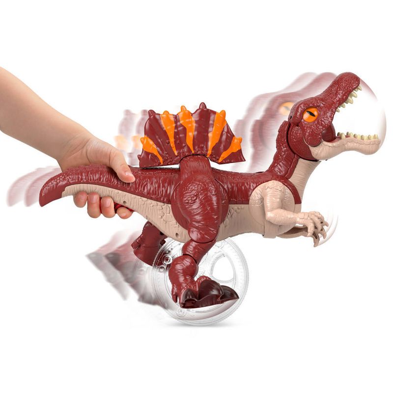 Figura-De-Acao---Imaginext---Jurassic-World---Rebirth---Spinosaurus-Corredor---Fisher-Price-5