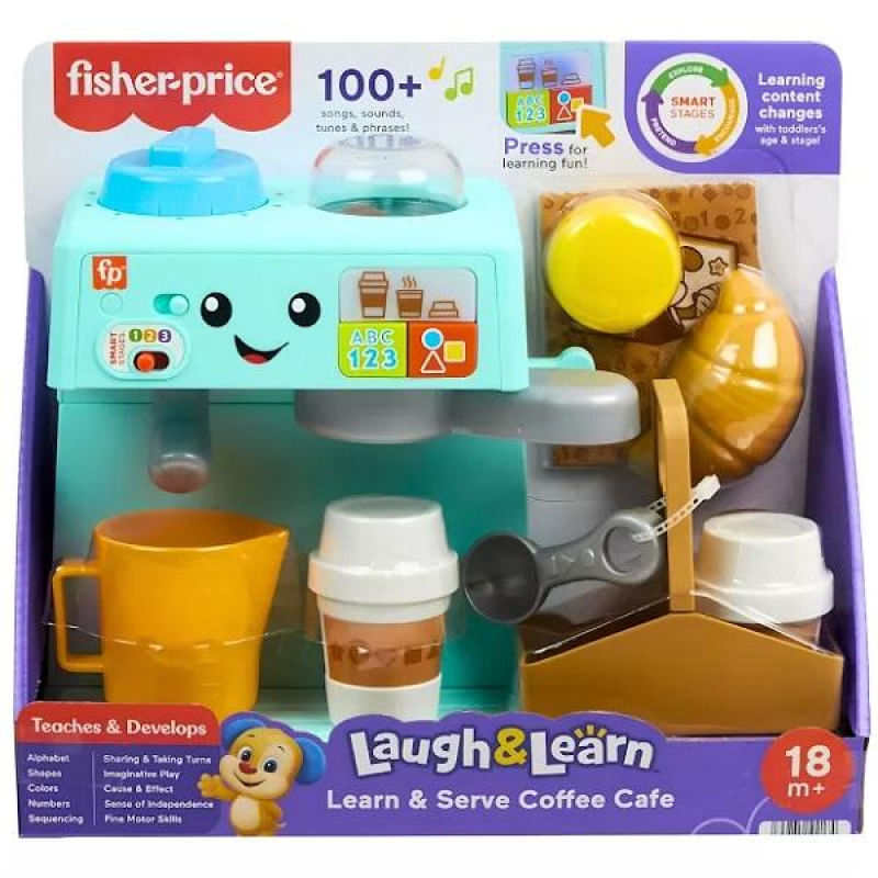 FISHER-PRICE Aprender Brincar Minha Primeira Maquina de Cafe