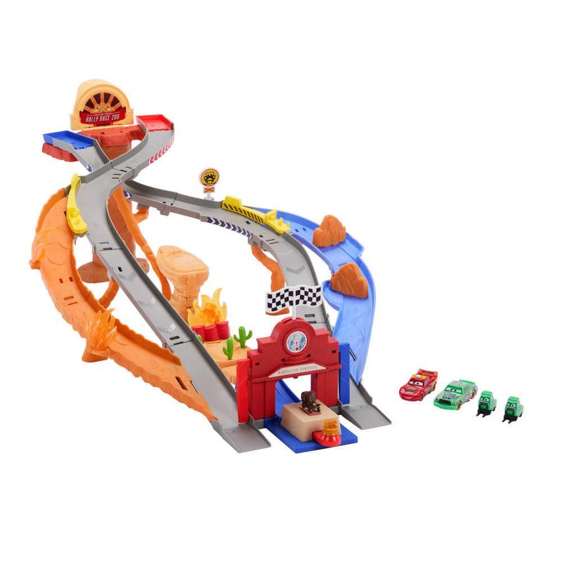 Carros-Da-Disney-Pixar---Pista-De-Brinquedo-Corrida-E-Resgate---Disney---Mattel-0