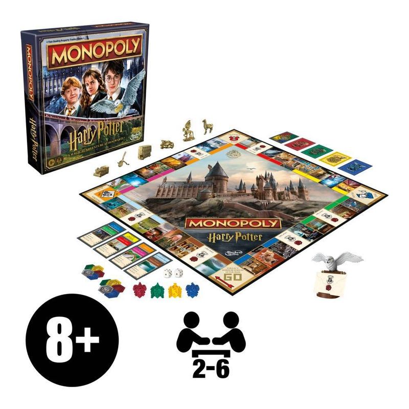 PRE-VENDA--Jogo-de-Tabuleiro---Monopoly---Harry-Potter---Hasbro-2