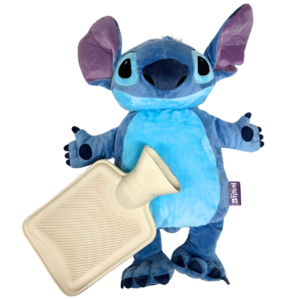 Almofada com Bolsa Térmica STITCH DISNEY Zona Criativa Ri Happy
