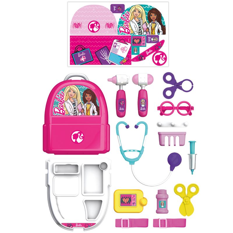Mochila---Barbie---Doutora-Medica---Com---15-Pecas---Fun-4