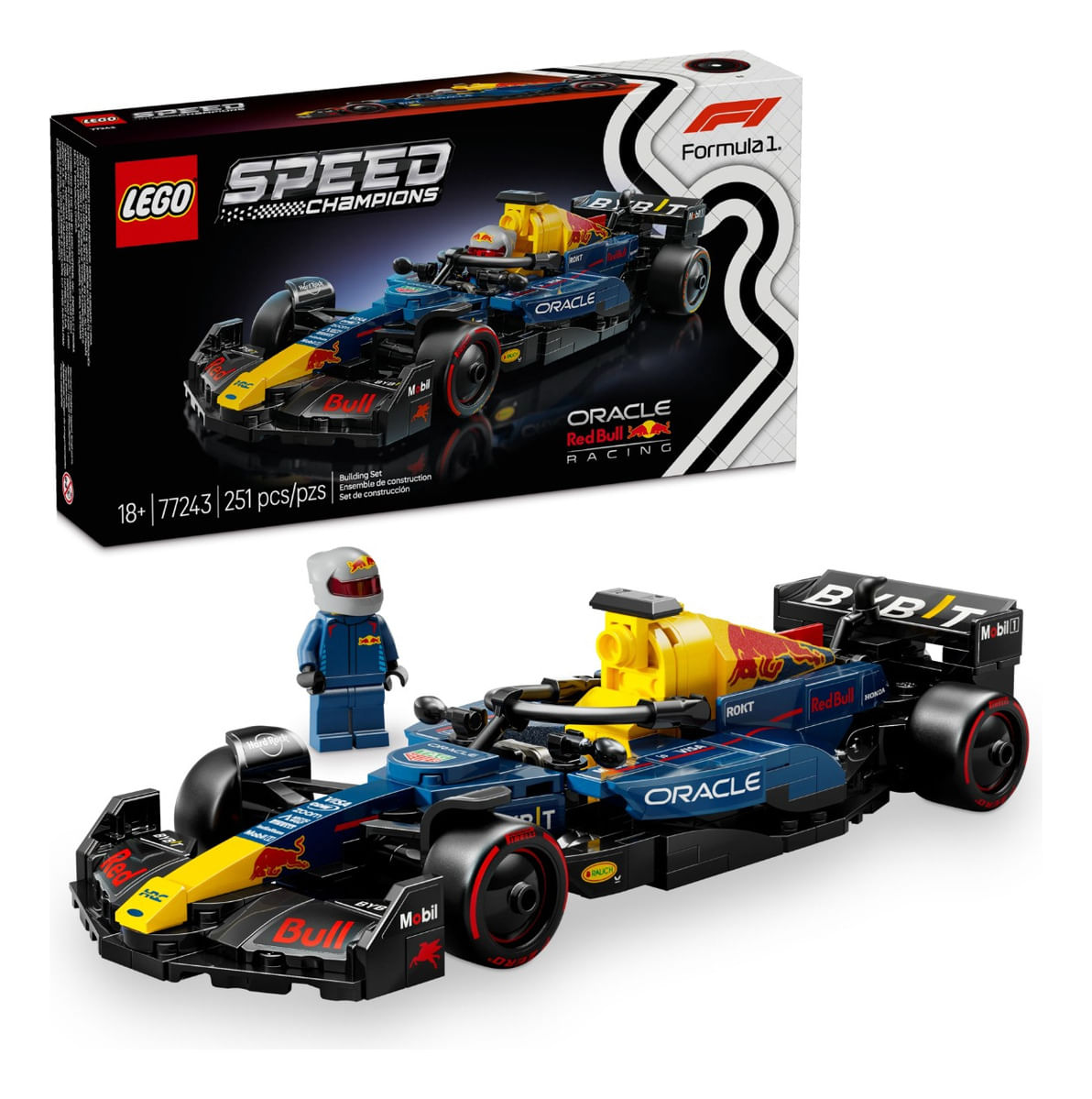 Speed Champions Formula 1 Oracle Red Bull Racing Lego 77243 - Ri Happy