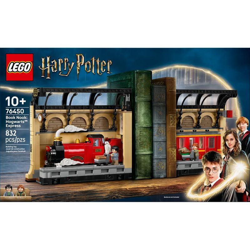 LEGO---Harry-Potter---Aparador-de-Livros--O-Expresso-de-Hogwarts---76450-1
