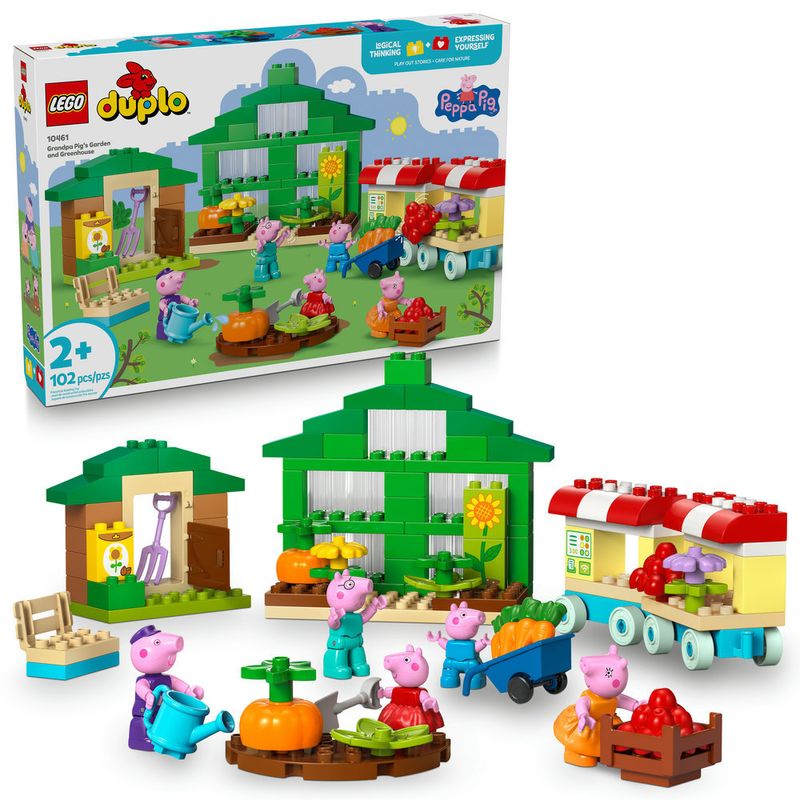 LEGO---DUPLO-Peppa-Pig---Jardim-e-Estufa-do-Avo---10461-0
